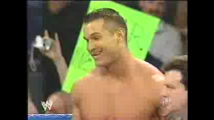 Randy Orton Making Faces During Mr Kennedys Theme 