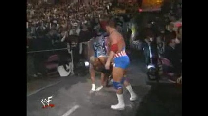 Wwf Royal Rumble 2000 Tazz vs Kurt Angle