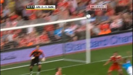 2011-08-13 Liverpool vs Sunderland 1-1 Larsson (57) Epl