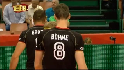 ВИДЕО: Бразилия би Германия с лекота на СП по волейбол