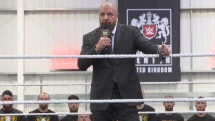 Triple H introduces the new UK Performance Center