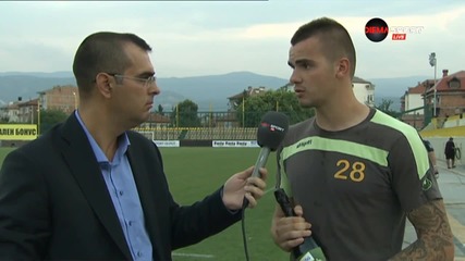 Мнението на Играча на мача Ботев - Локо Пд Алекс Колев