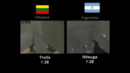 Nitsuga vs Trolis on clintmo falling 