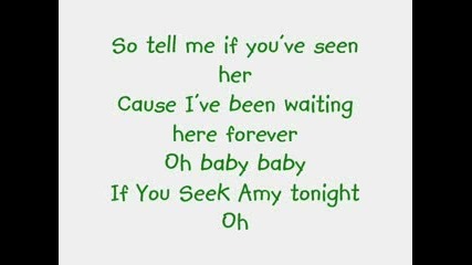 Britney Spears - If you seek Amy [with lyrics]