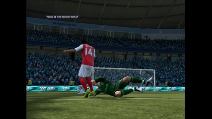 Mancher City - Arsenal goal T.walkott ( Fifa 12 )