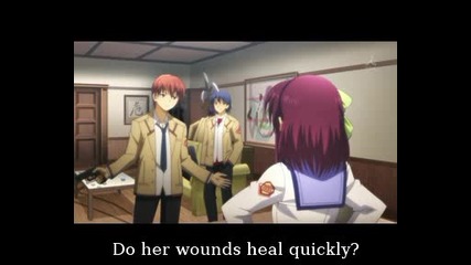 Angel Beats Епизод 1 eng sub