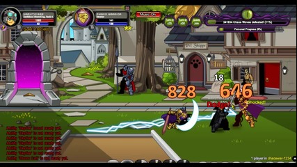 Aqw - Join Chaoswar Fastest way to get Chaos Items Tutorial