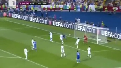 Италия изхвърли Англия след дузпи - Пирло се гаври с английския вратар / Евро 2012