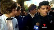 One Direction - Интервю на червения килим на Logie Awards
