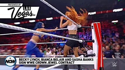 Becky Lynch, Sasha Banks and Bianca Belair get set for WWE Crown Jewel: WWE Now, Oct. 8, 2021