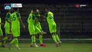 Двата гола при равенството 1:1 на Хебър - Фратрия