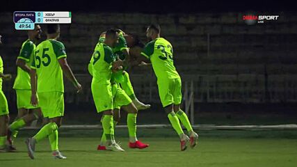 Двата гола при равенството 1:1 на Хебър - Фратрия