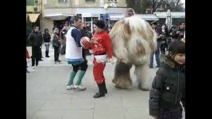 кукери в Благоевград