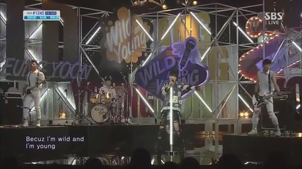 130804 Kang Seung Yoon - Wild And Young @ Inkigayo