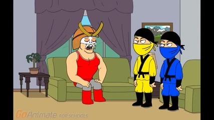Shao Kahn Grounds Caillou And Gets Grounded.