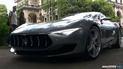 Maserati Alfieri Concept Amazing V8 Sound