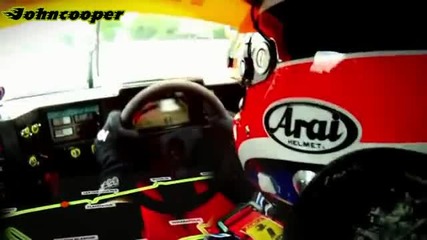 Mazda 787b onboard lap with Johnny Herbert at Le Mans 2011