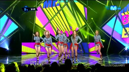 (hd) Dal Shabet - Mr. Bang Bang ~ M Countdown (21.06.2012)