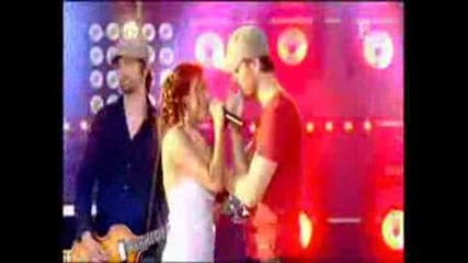 Enrique Iglesias feat. Nadiya - Tired of Being Sorry [live]