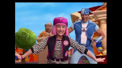 the best of Lazy Town - Mързел Град