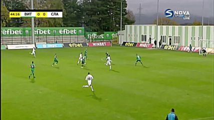 Витоша Бистрица - Славия 0:0 /първо полувреме/