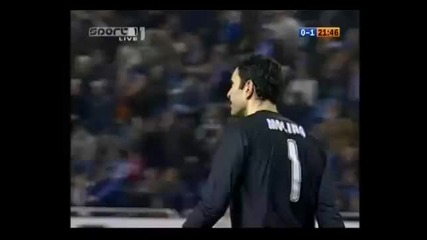 David Villa super goal 