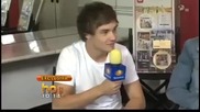 One Direction - Лиъм, Луи и Зейн говорят на испански - Интервю за Hoy