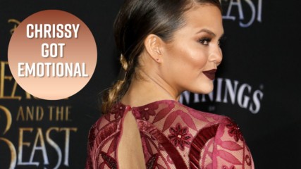 A teary Chrissy Teigen's special request to fans