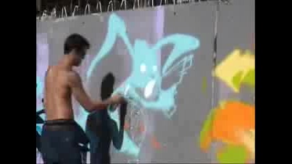 Graffiti Jazi Vs Serval