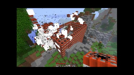 Minecraft 500 Tnt explosion