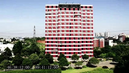 15 етажна сграда построена за 2 дни