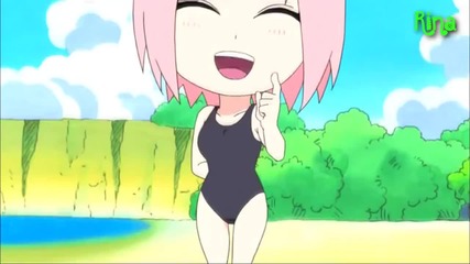 Naruto Sd_ Funny Naruto & Sakura Amv - Bubble Pop
