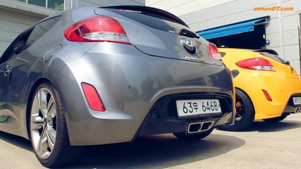Hyundai Veloster - Pico sound Exhaust system