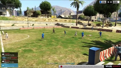 Gta Online : Fifa World Cup Brazil 2014 : England vs Italy