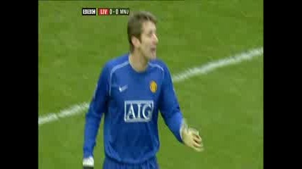 Liverpool - Man United (evra 0ff The Line)