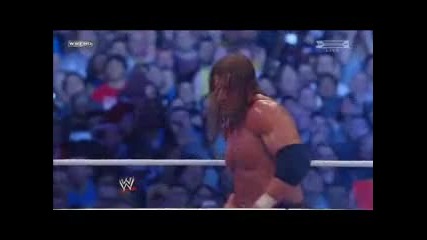 Wrestlemania 27 Undertaker vs Triple h part 3