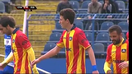 ВИДЕО: Левски мачка Спартак, вече води с 4:0