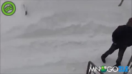 Руско Audi снегорин