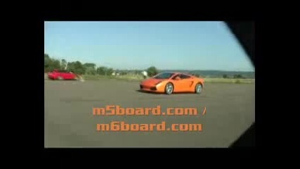 Bmw M6 vs Lamborghini Gallardo