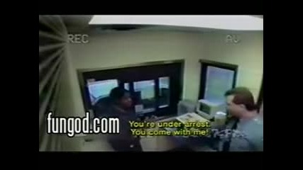 Police Brutality at Drive Thru 