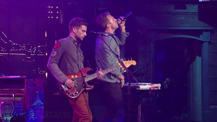 Coldplay - Viva La Vida (live on Letterman)