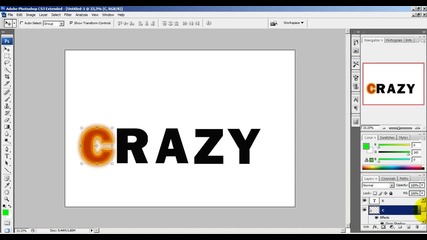 Photoshop Cs3 Tutorial - Flame text pt.1