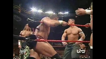 Raw 18.12.06 Rated Rko & Umaga vs Dx & John Cena