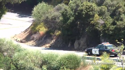 Supermoto Police Chase