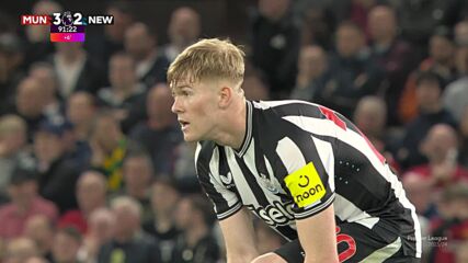 Newcastle United with a Goal vs. Manchester United