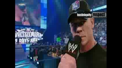 Wwe - John Cena говори за Wrestlemania,  The Bigshow се намесва и Сина го бие...