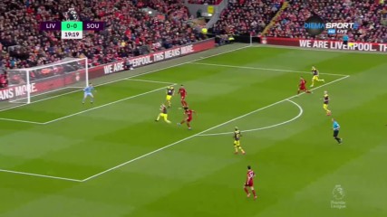 Ливърпул - Саутхемптън 0:0 /първо полувреме/