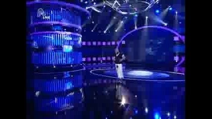 George Alkaios - Dosmou ligo fws New Song » Greek Idol Live E8 - Alpha Tv (14 - 06 - 2010)