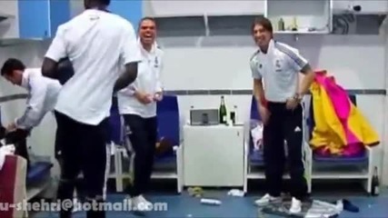 Adebayor _ Pepe _ Sergio Ramos Dancing -