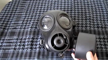 British Sas Fm-12 Avon Respirator_gas Mask
